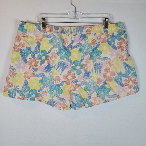 Patagonia Womens Barely Baggies 2.5" Shorts Size XL Multicolor Hawaiian Beachy - Picture 9 of 9
